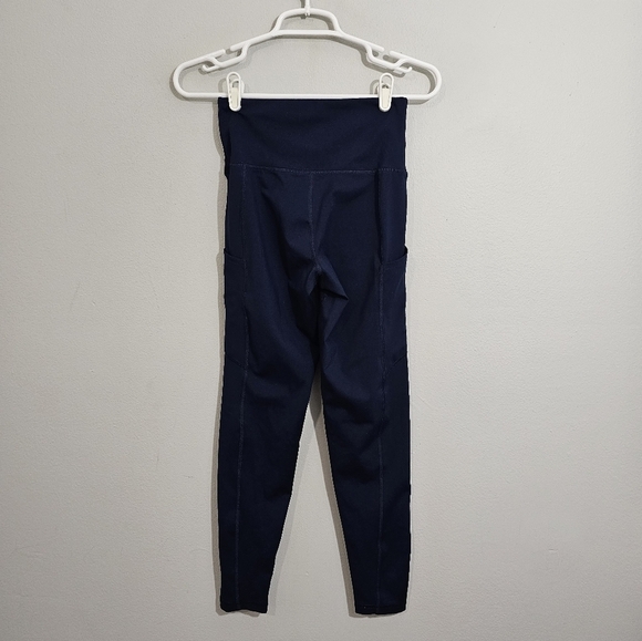American Eagle Navy Blue The Everything Pocket Leggings - Picture 3 of 5